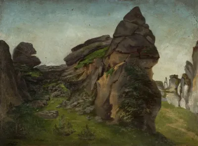Landscape Bobolice And Mirow