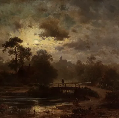 Landscape By Moonlight 3