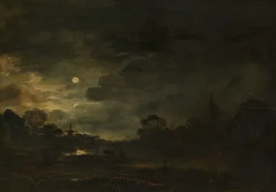 Landscape By Moonlight