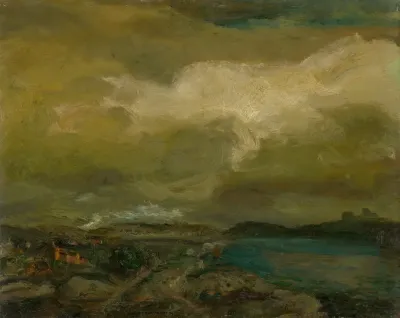 Landscape During Storm