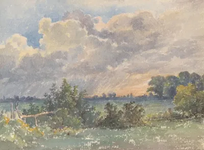 Landscape During Sunset