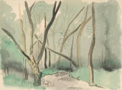 Landscape From Autumn Park