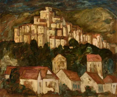 Landscape From Cagnes