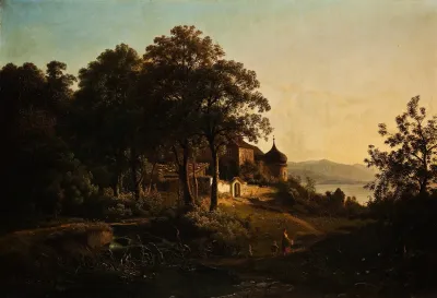 Landscape From Ischldorf Bavaria