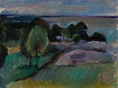 Landscape From Korkeasaari 1913