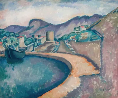 Landscape From The Southern Coast
