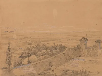 Landscape From The Vicinity Of Palestrina