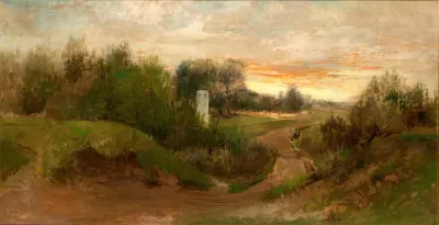 Landscape From The Vincity Of Czarnokozince