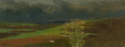 Landscape From Under The High Tatras