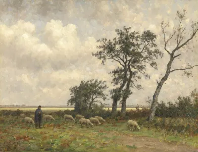 Landscape In Drenthe