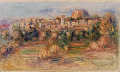 Landscape La Gaude Paysage La Gaude