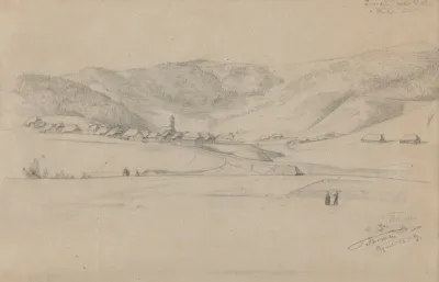 Landscape Near Bernau Im Schwarzwald