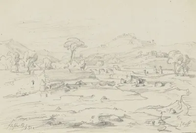 Landscape Near Fiesole