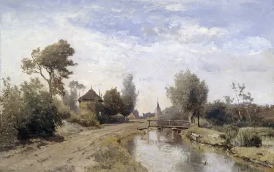 Landscape Near Kortenhoef