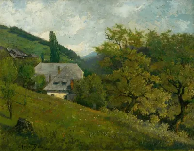 Landscape Near Kremnica