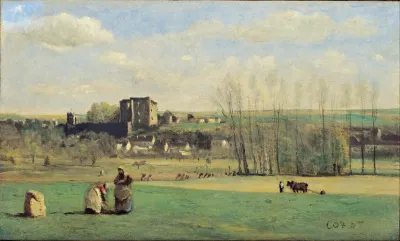 Landscape Of La Ferte Milon