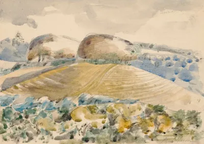 Landscape Of The Wittenham Clumps