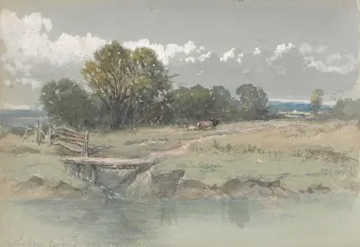 Landscape On The Stour Near Sandwich