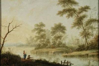 Landscape Rivulet Bank