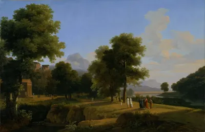 Landscape Site Of Greece Paysage Site De La Grece