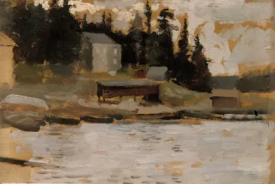 Landscape Sketch From Hamari