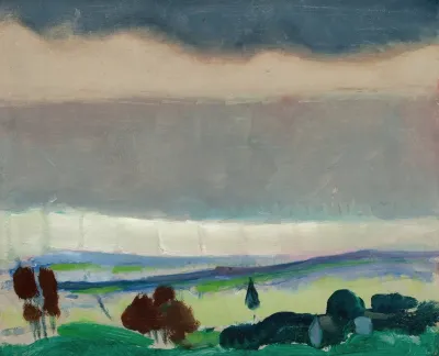 Landscape Stormy Sky