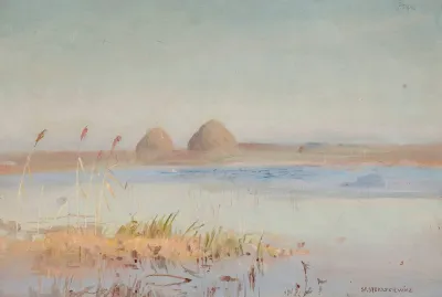 Landscape Study Day In Autumn