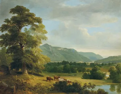 Landscape Study Dover Plains New York