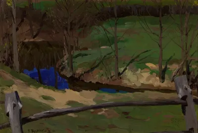 Landscape Study In Bohdanow