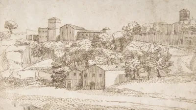 Landscape Study Surburbs Of Rome