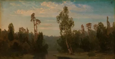 Landscape Study With A Lake