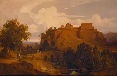 Landscape View Towards Ardea