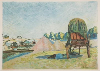 Landscape With A Cart