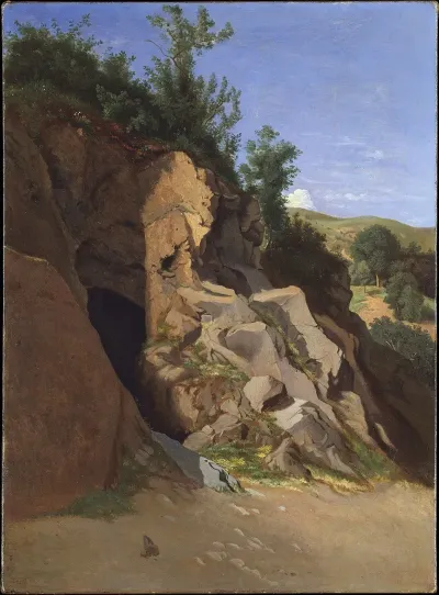 Landscape With A Cave