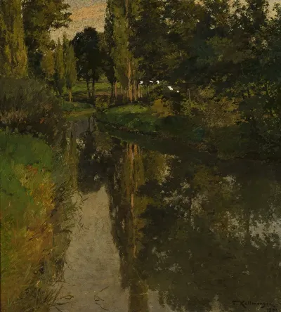 Landscape With A Creek