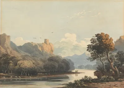 Landscape With A Distant Tower