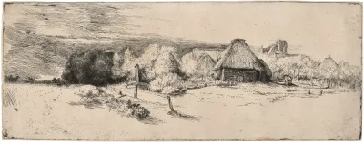 Landscape With A Farm Building And The House With The Tower