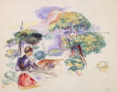 Landscape With A Girl