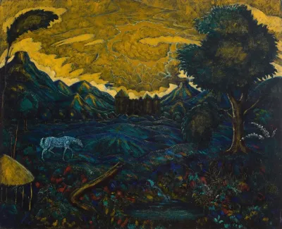 Landscape With A Horse