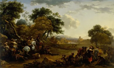Landscape With A Hunting Party 2