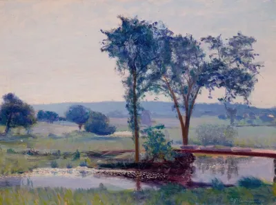 Landscape With A Lake 4