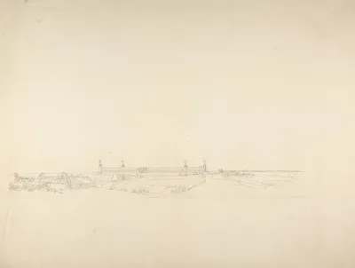 Landscape With A Large Building
