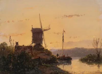 Landscape With A Mill 6