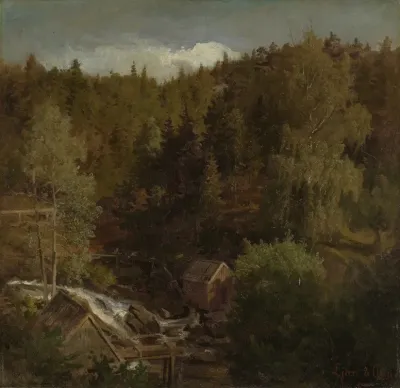Landscape With A Mill