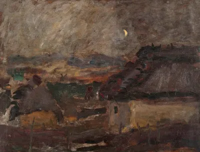 Landscape With A Moon
