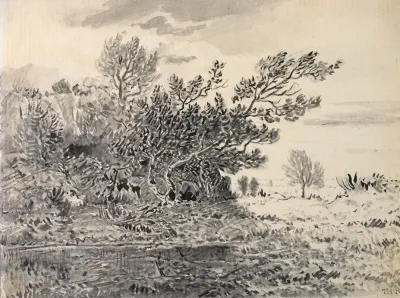 Landscape With A Pond 2