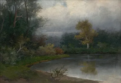 Landscape With A Pond 6