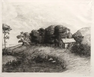 Landscape With A Pond 7