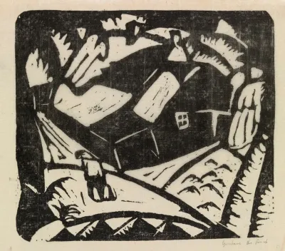 Landscape With A Potato Lifter