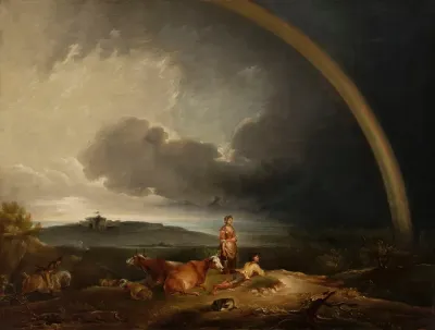 Landscape With A Rainbow 3